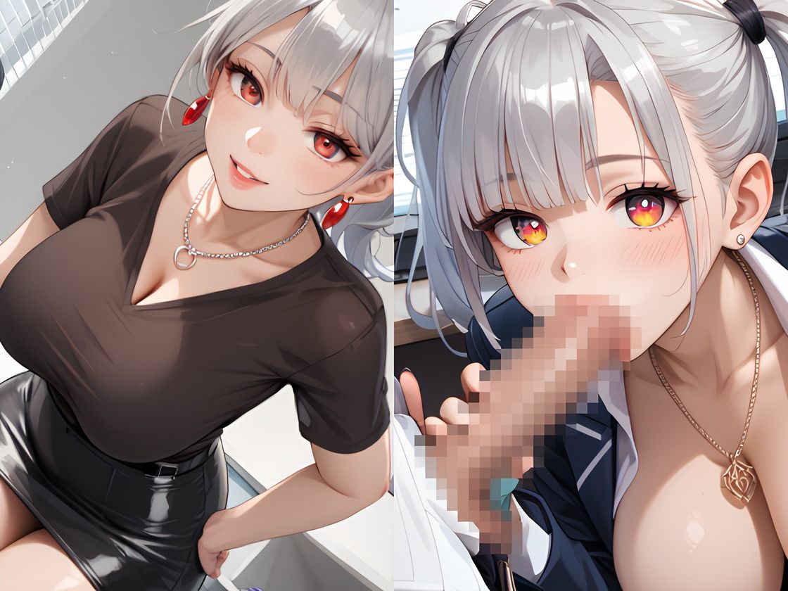 サンプル画像2:ビッチギャル女子校生秘書は中出し性処理係(もちきなこ) [d_573082]