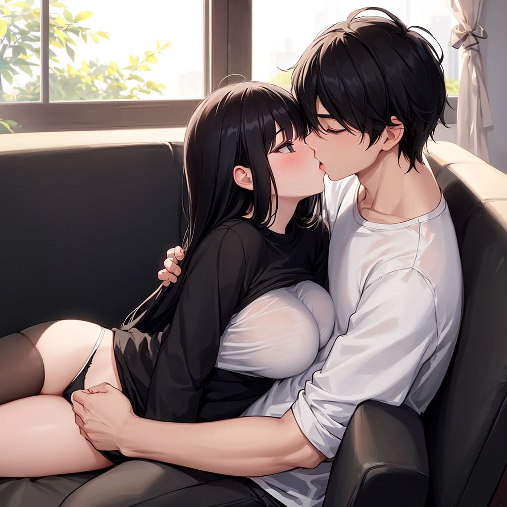 サンプル画像2:キスだけな筈なのに  種付けセックス(ぷるふわ) [d_573088]