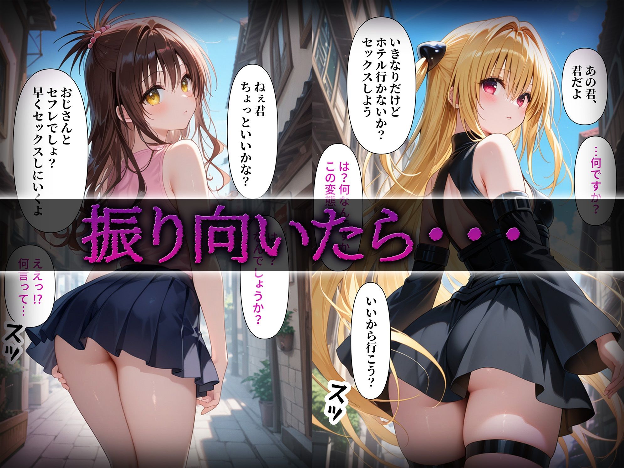 サンプル画像1:洗脳師 T〇LOVEる編（セリフあり）(なお研どっとこむ) [d_573093]