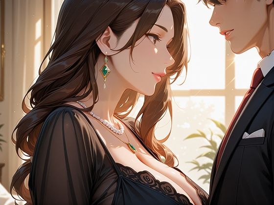 サンプル画像3:未亡人 寂しげな喪服姿の義母を抱きしめずにはいられなかった(完熟マンゴー) [d_573148]