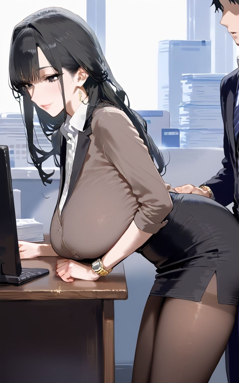 サンプル画像1:生ハメSEXで種付け〜新入社員のドM化計画〜(からふるず) [d_573171]