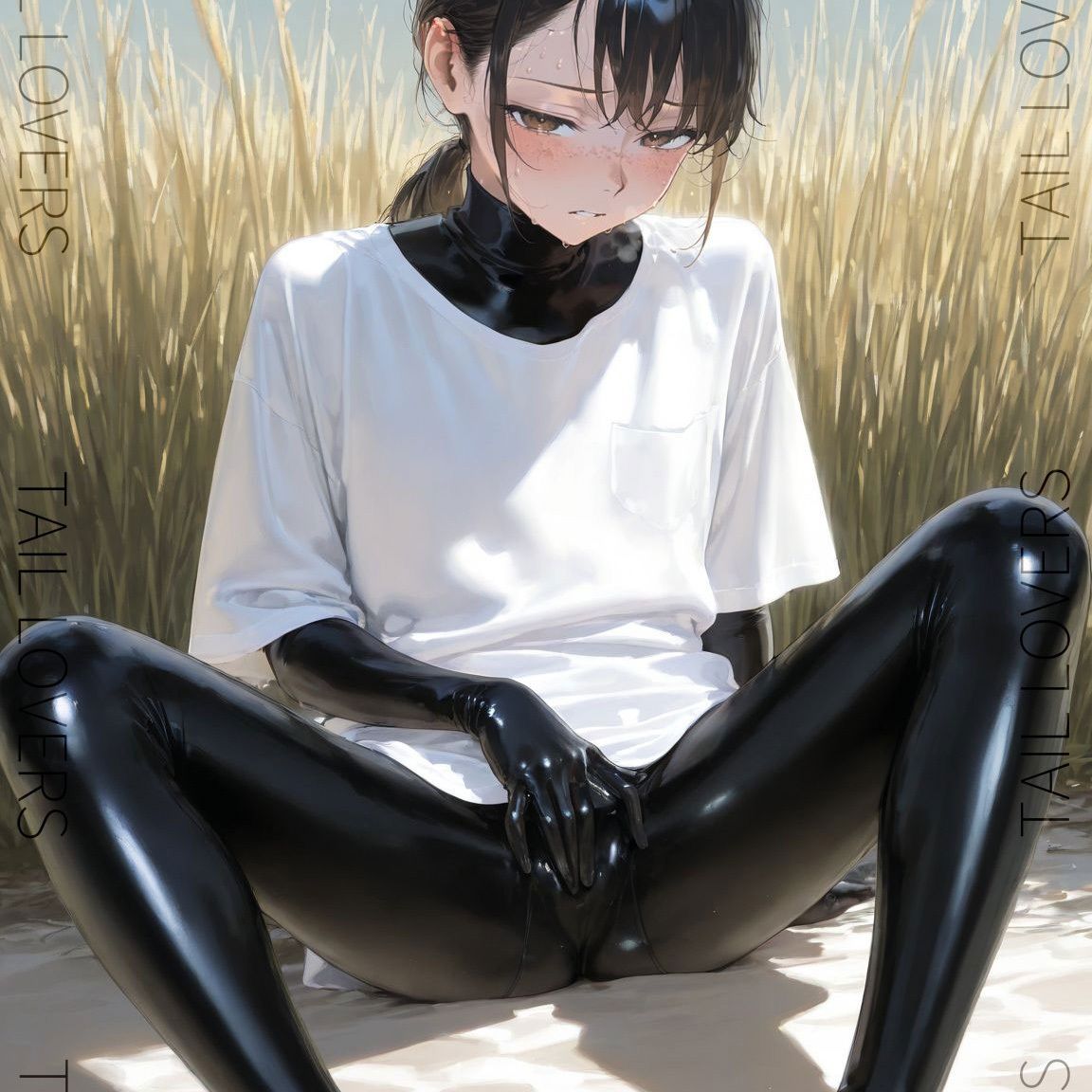 サンプル画像3:ラバースーツで過ごす日常【281枚＋3movies】(TAIL LOVERS) [d_573196]