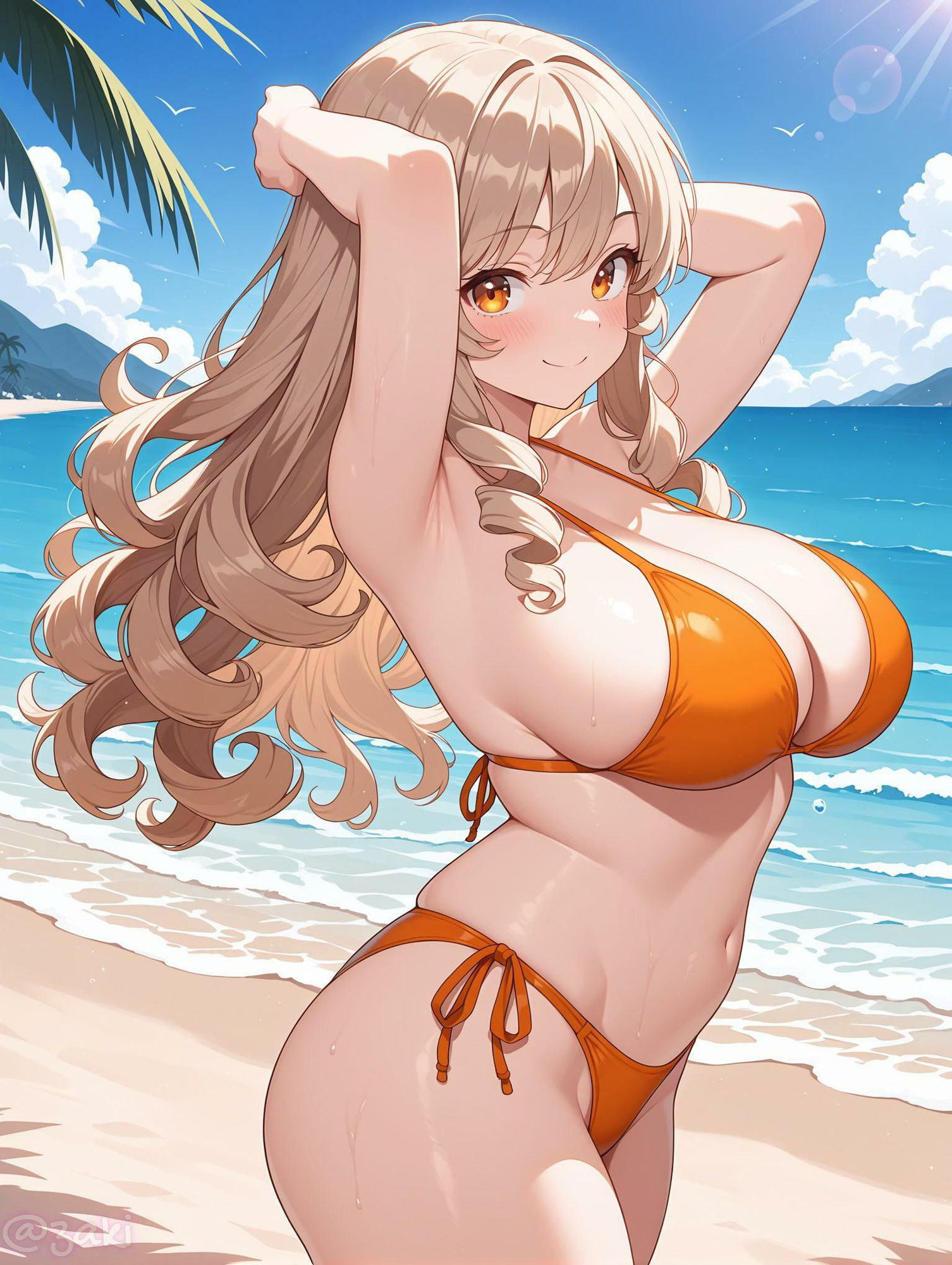 【クラスメイトシリーズ】川上花音ミニイラスト集 画像1