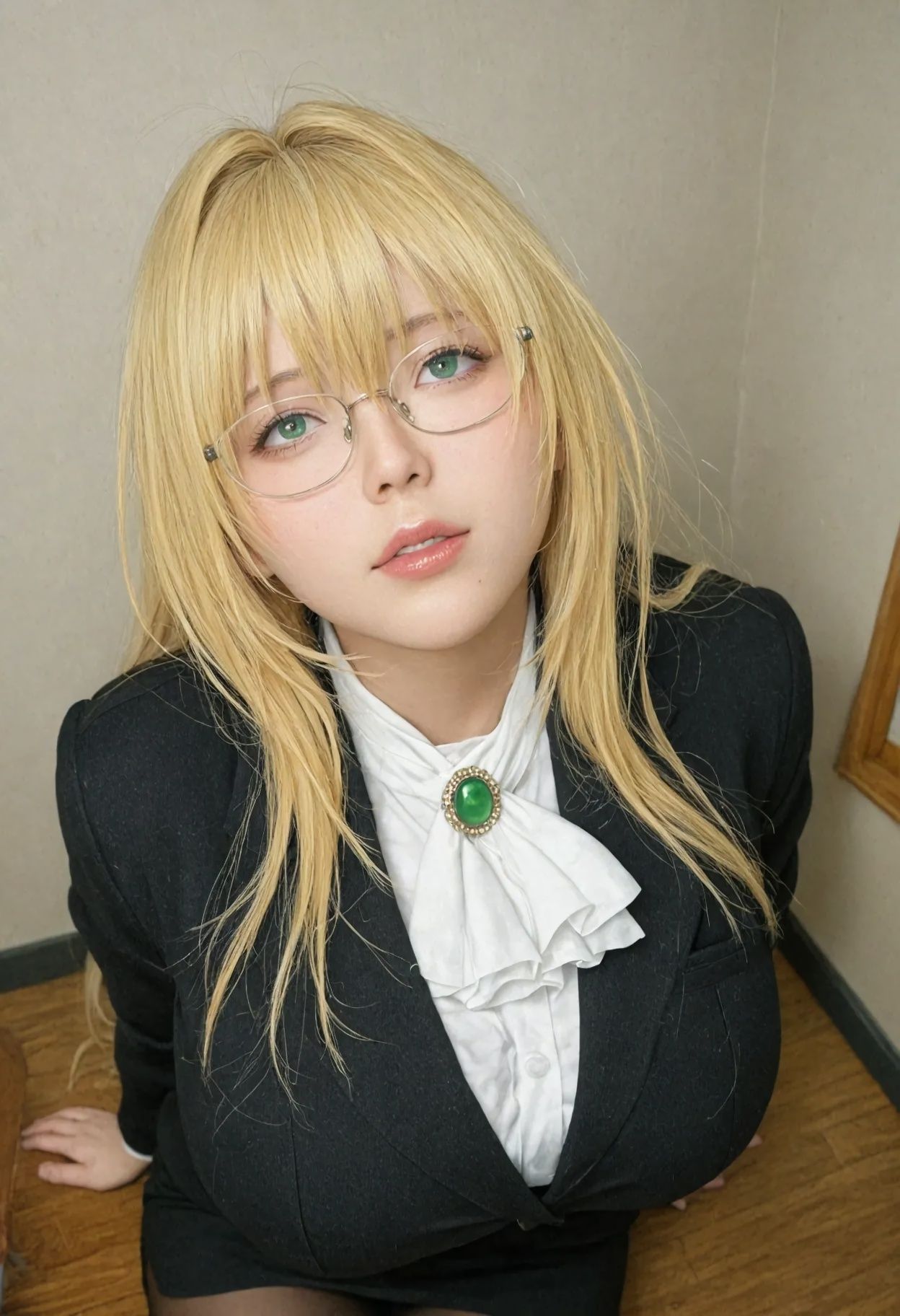 サンプル画像6:爆乳AIコスプレイヤー3(白金コンプレックス) [d_573340]