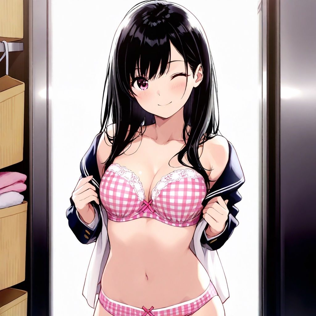 サンプル画像2:潜入女子更衣室  JK生着替え中(あみゅみゅ) [d_573346]