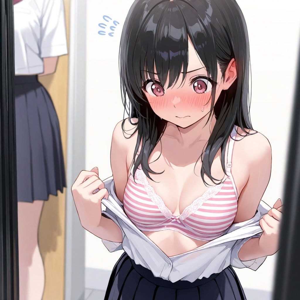 潜入女子更衣室 JK生着替え中 画像10