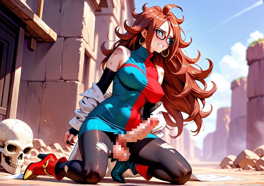 双性を与えられし者の試練 ドラゴ〇ボール:人造〇間21号 画像1