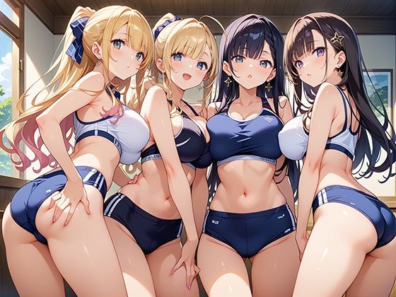 サンプル画像4:性実践学園 陸上で鍛え抜かれた性欲が暴走！(マジカルきなこ) [d_573381]