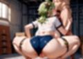 エロコスプレ裏バイト 原〇:コレ〇 ママの不倫SEX