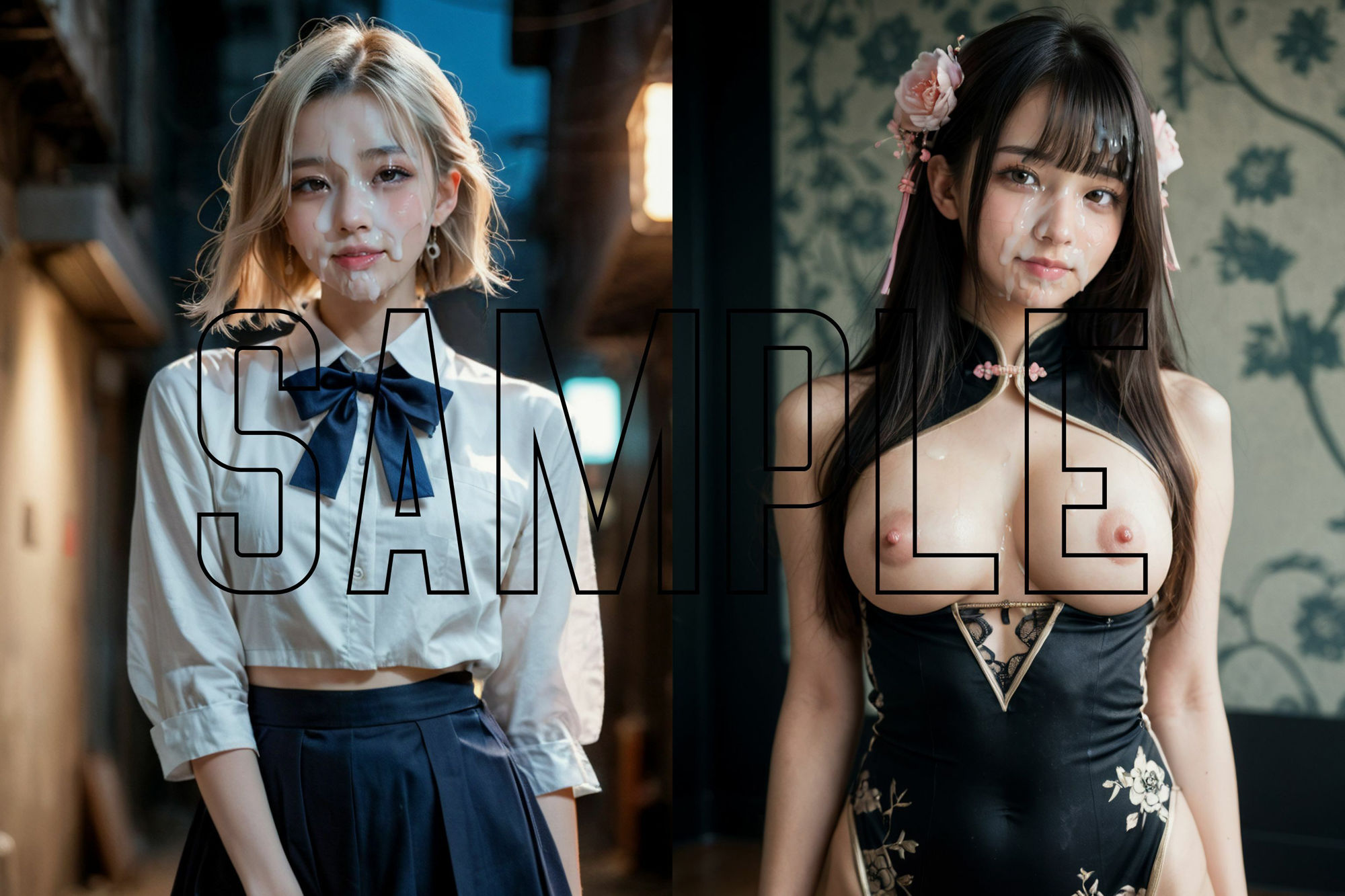 サンプル画像4:ぶっかけだけを詰め合わせ5(B.B.I (Bukker’s BUKKAKE Images)) [d_573438]