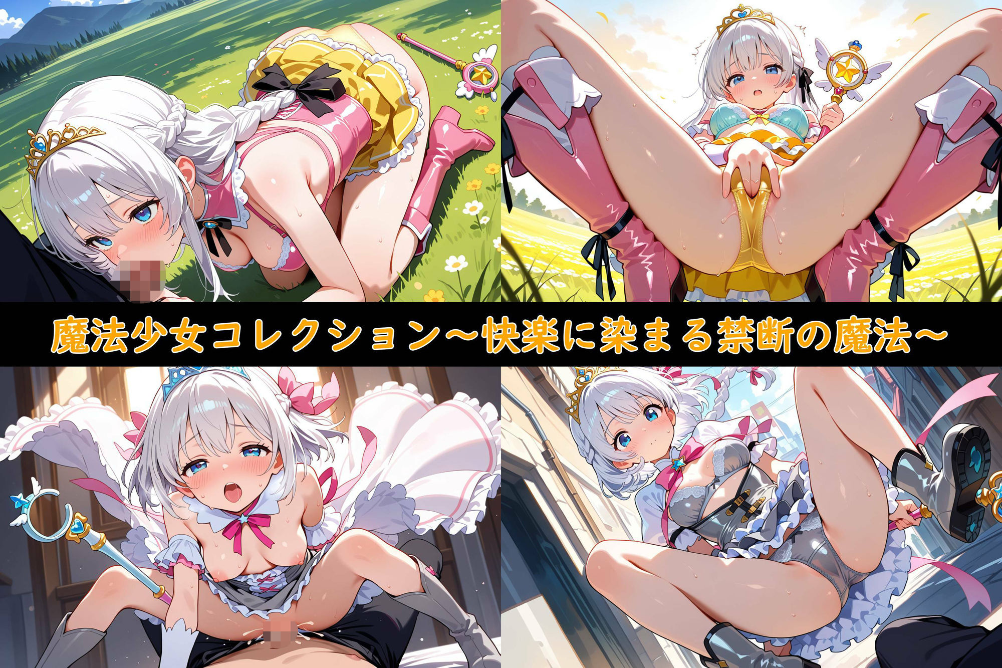 サンプル画像1:魔法少女コレクション〜快楽に染まる禁断の魔法〜(夢現堂Ｘ) [d_573496]