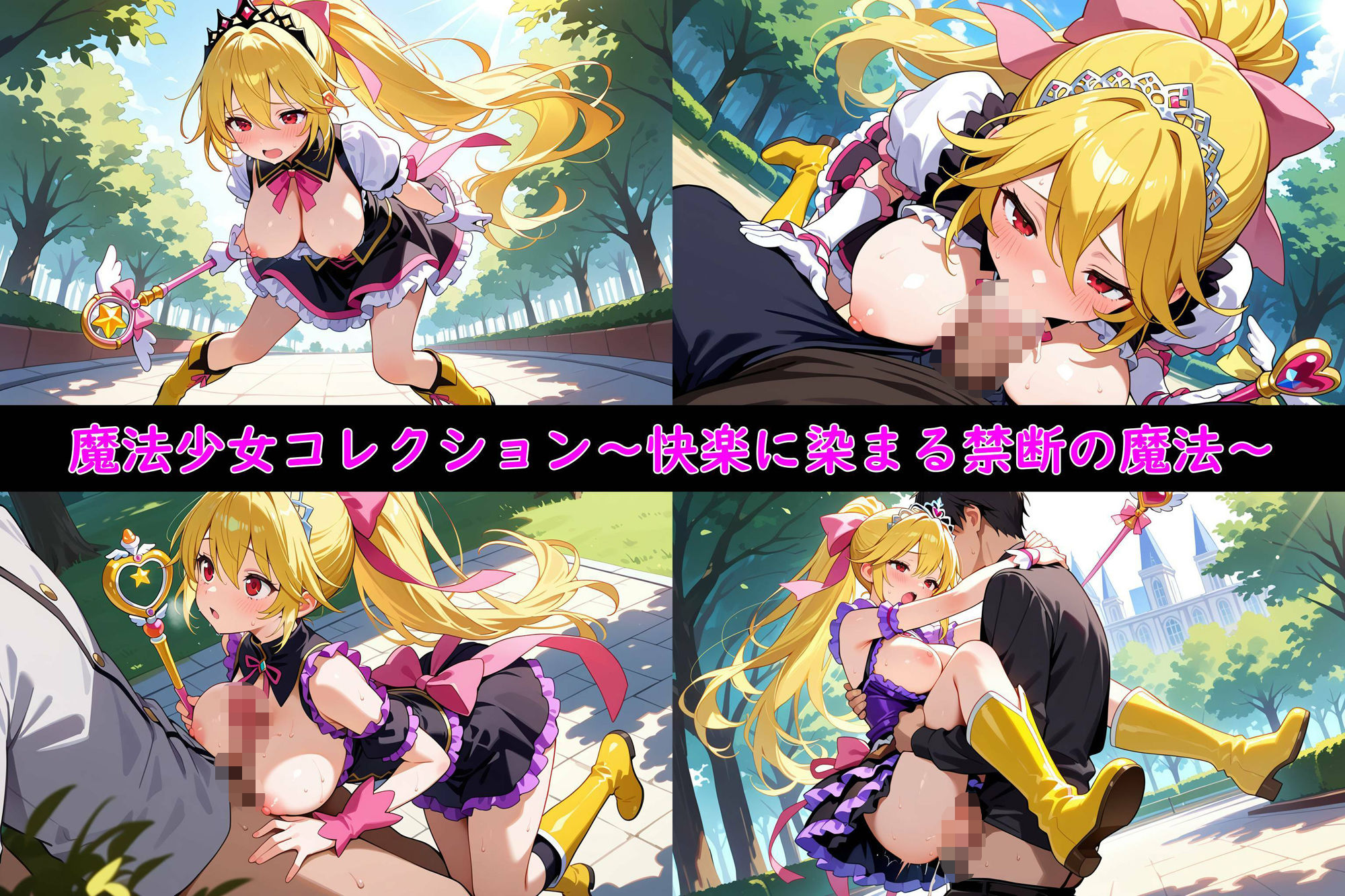 サンプル画像2:魔法少女コレクション〜快楽に染まる禁断の魔法〜(夢現堂Ｘ) [d_573496]