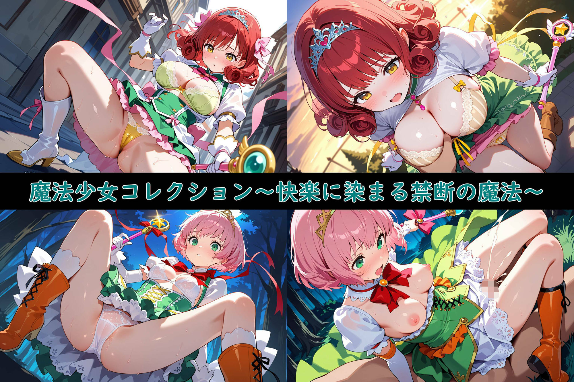 サンプル画像3:魔法少女コレクション〜快楽に染まる禁断の魔法〜(夢現堂Ｘ) [d_573496]