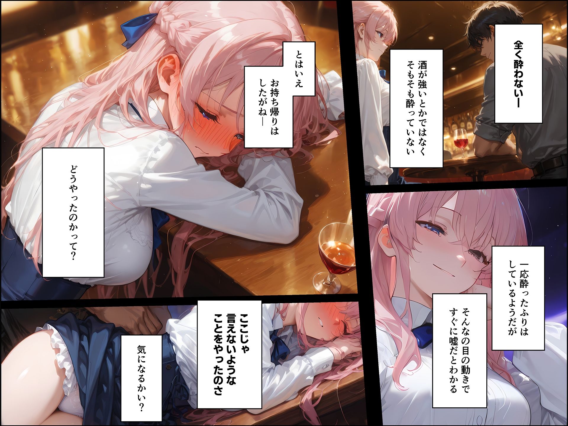 サンプル画像2:ドランクガール -泥●少女-5(黒りんご) [d_573727]