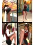 【TD100】元祖セクシー女性格闘家『不知火舞（しらぬいまい）』の写真集SexyNinja-32