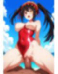 真夏の海水浴場にいた美女をいただきました。
