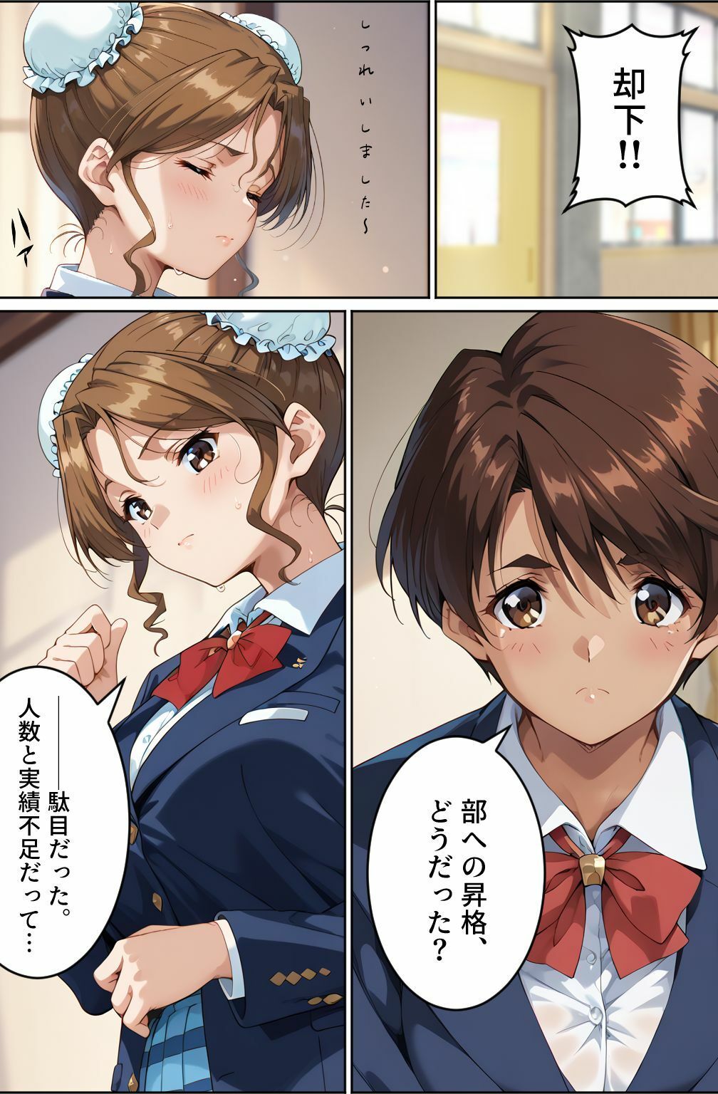 サンプル画像1:脱衣麻雀で勝負してもらっていいですか？Vol.12（スーパーリ〇ル麻雀）287枚(ちっぱいですがなにか) [d_573772]