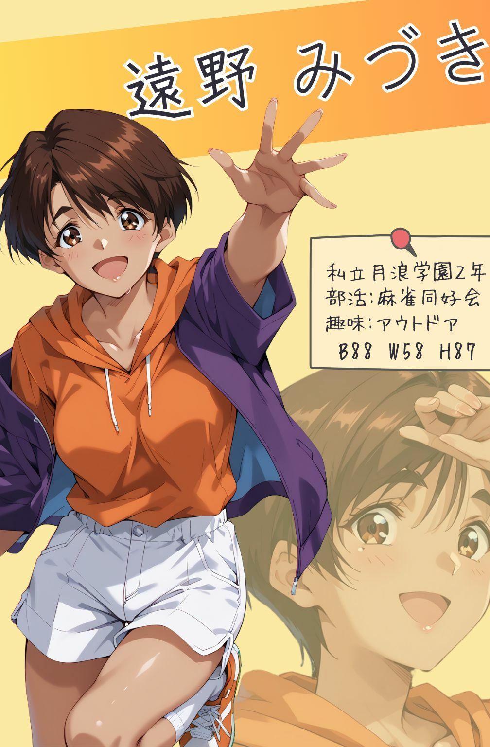 サンプル画像5:脱衣麻雀で勝負してもらっていいですか？Vol.12（スーパーリ〇ル麻雀）287枚(ちっぱいですがなにか) [d_573772]