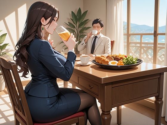 酔うとキス魔、ビショ濡れビッチになっちゃう人妻上司 画像4