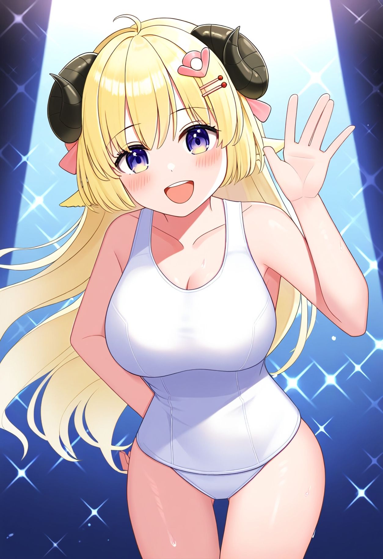 サンプル画像5:【買い切り版】バーチャル衣装故障で羞恥わためぇ（English translation included）(しそぱろ@SISO_r18) [d_573910]