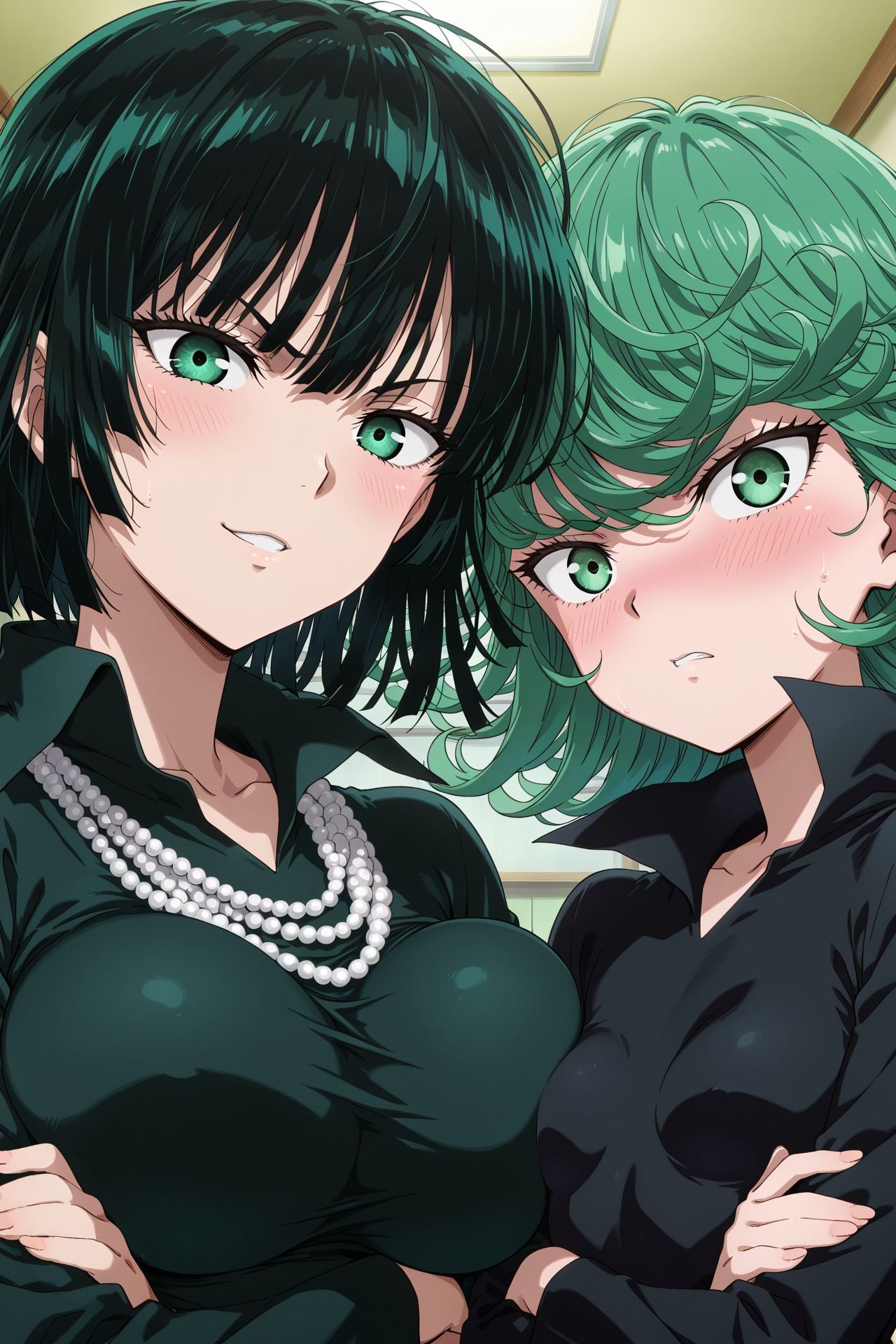 タツマキ&フブキとえっち。 画像1