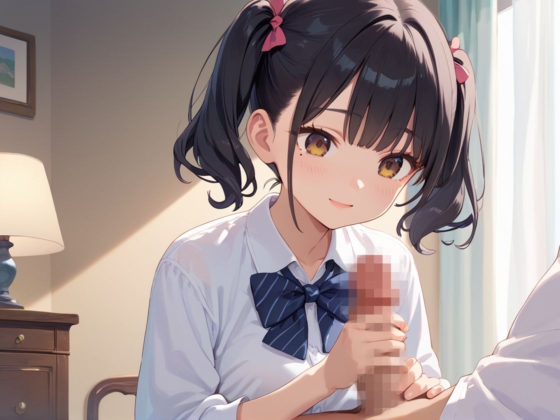 サンプル画像3:義理となった妹、初めての性教育、お兄ちゃんに肉棒の使い方を教わる(るいーだの穴場) [d_573935]