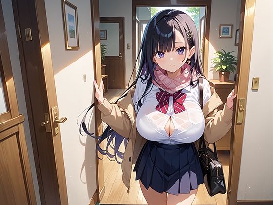 居座り続けるギャルにま◯こを借りる_0
