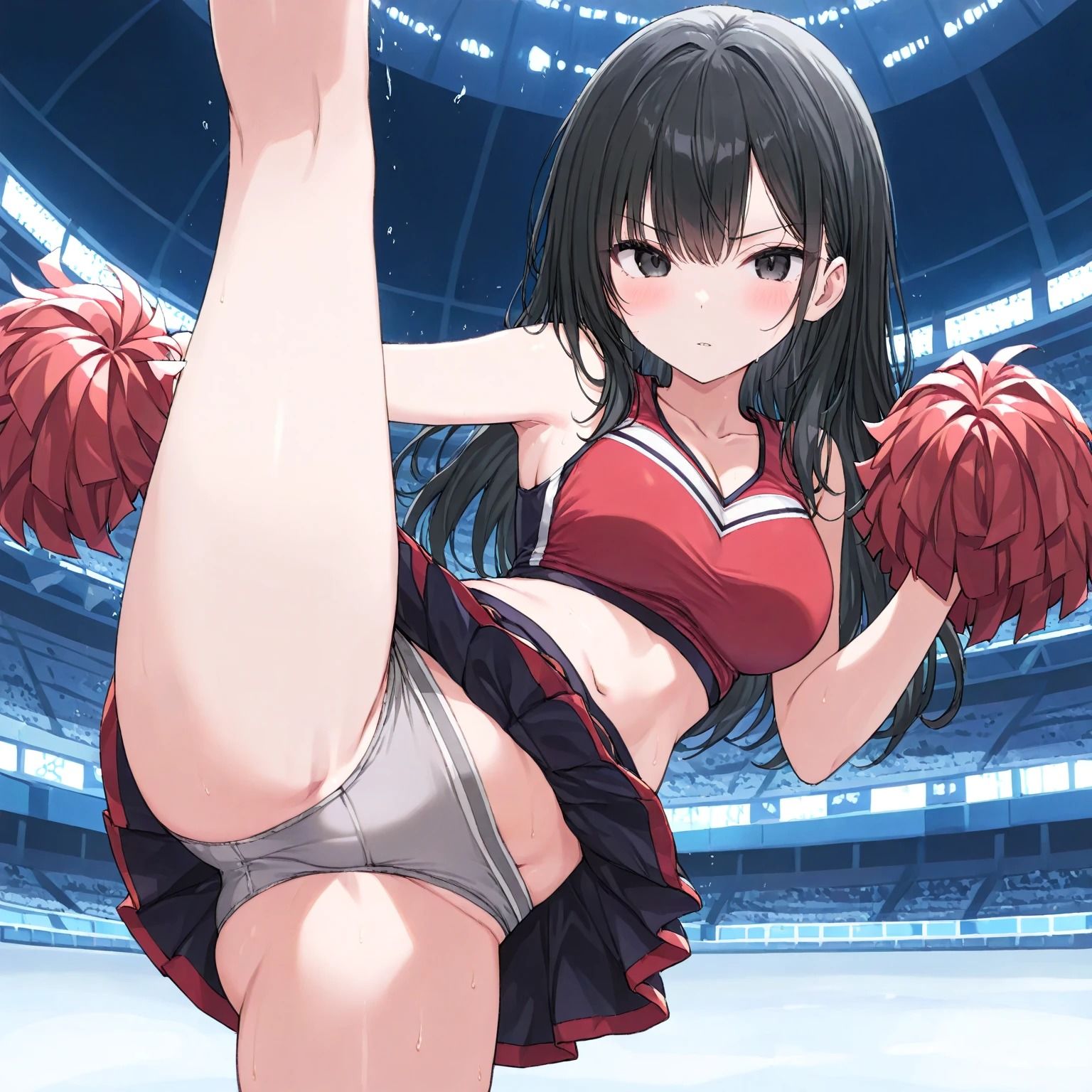 部活でじょしこうせいがかわいいパンティー見せてくれた(500枚) 画像2