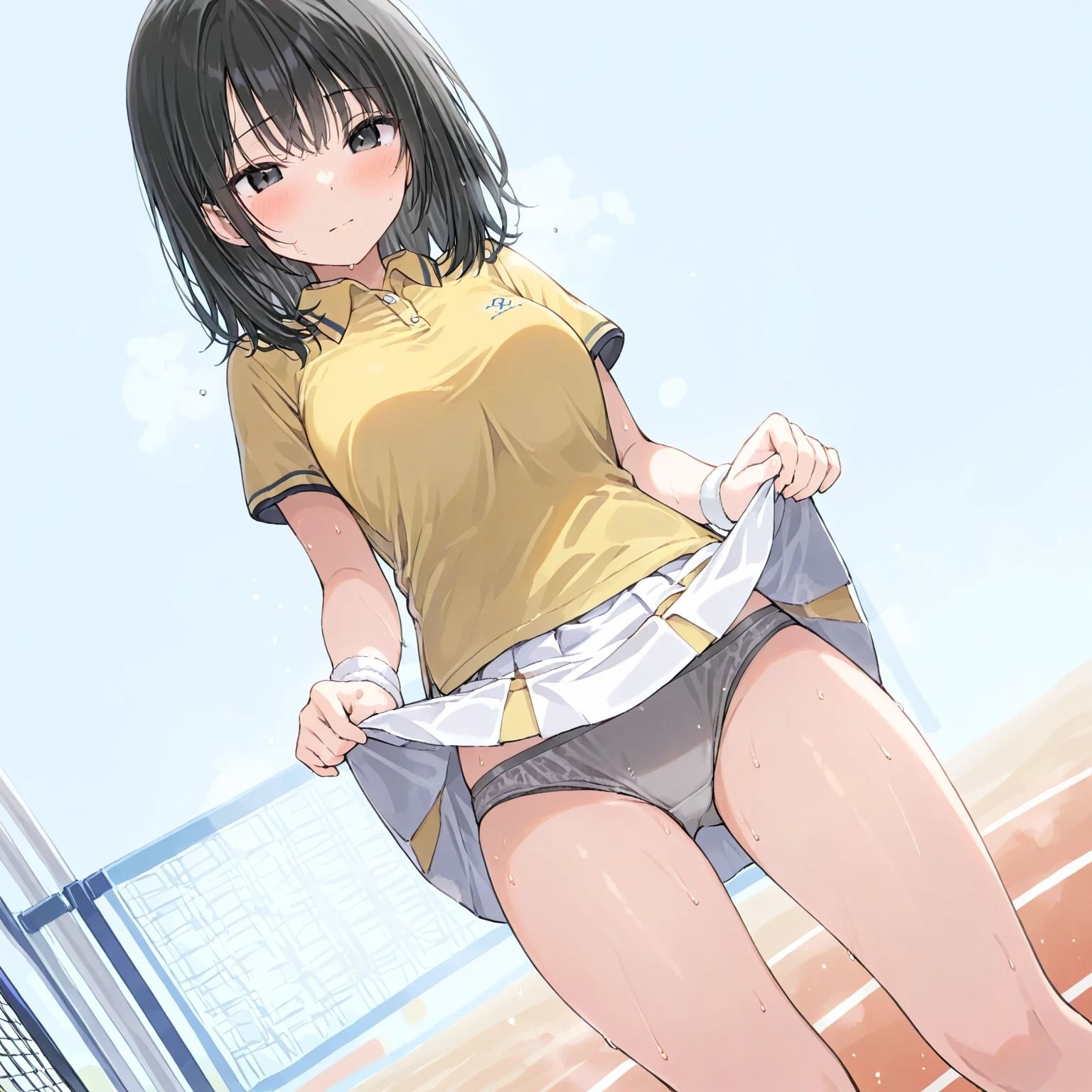 部活でじょしこうせいがかわいいパンティー見せてくれた(500枚) 画像6