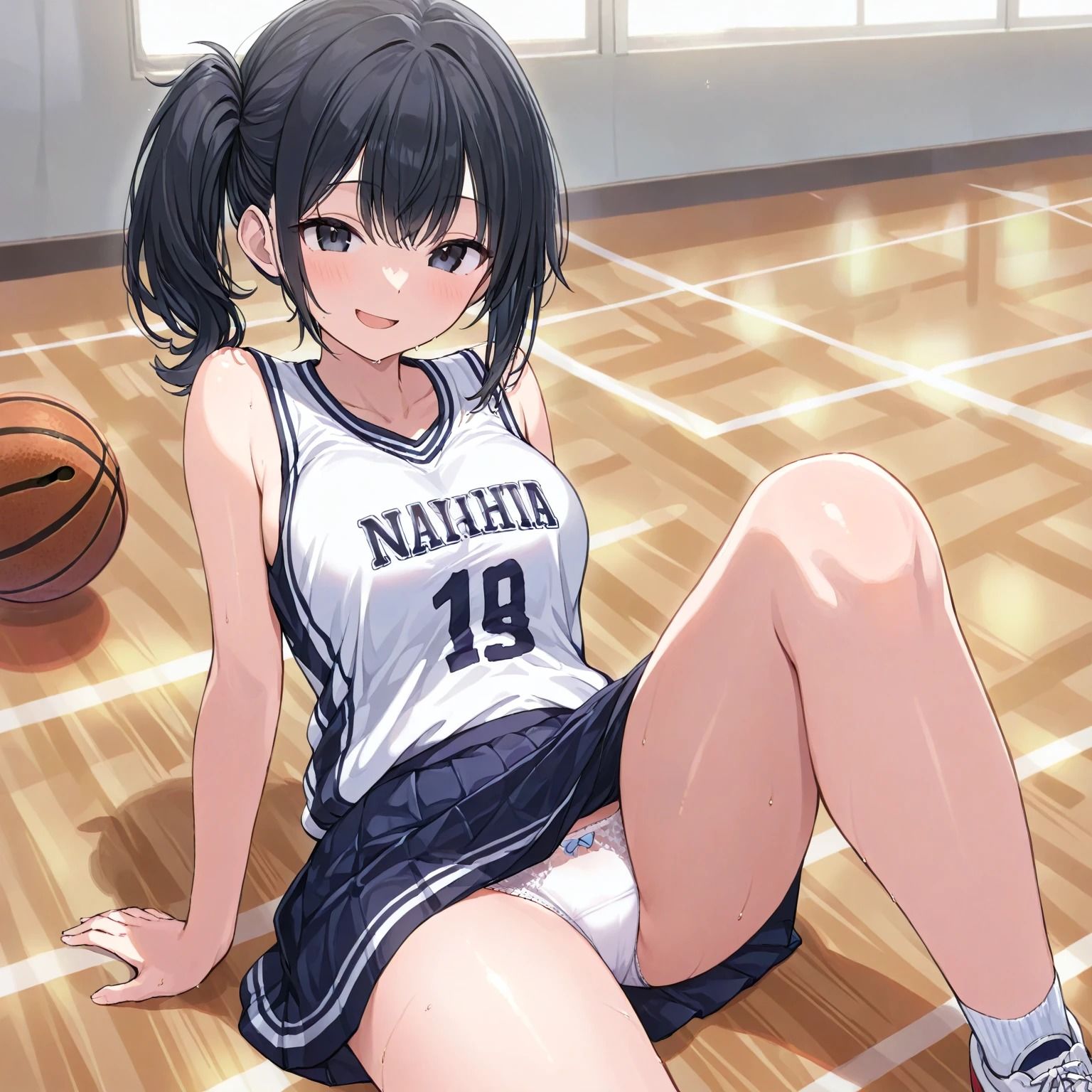 部活でじょしこうせいがかわいいパンティー見せてくれた(500枚) 画像8