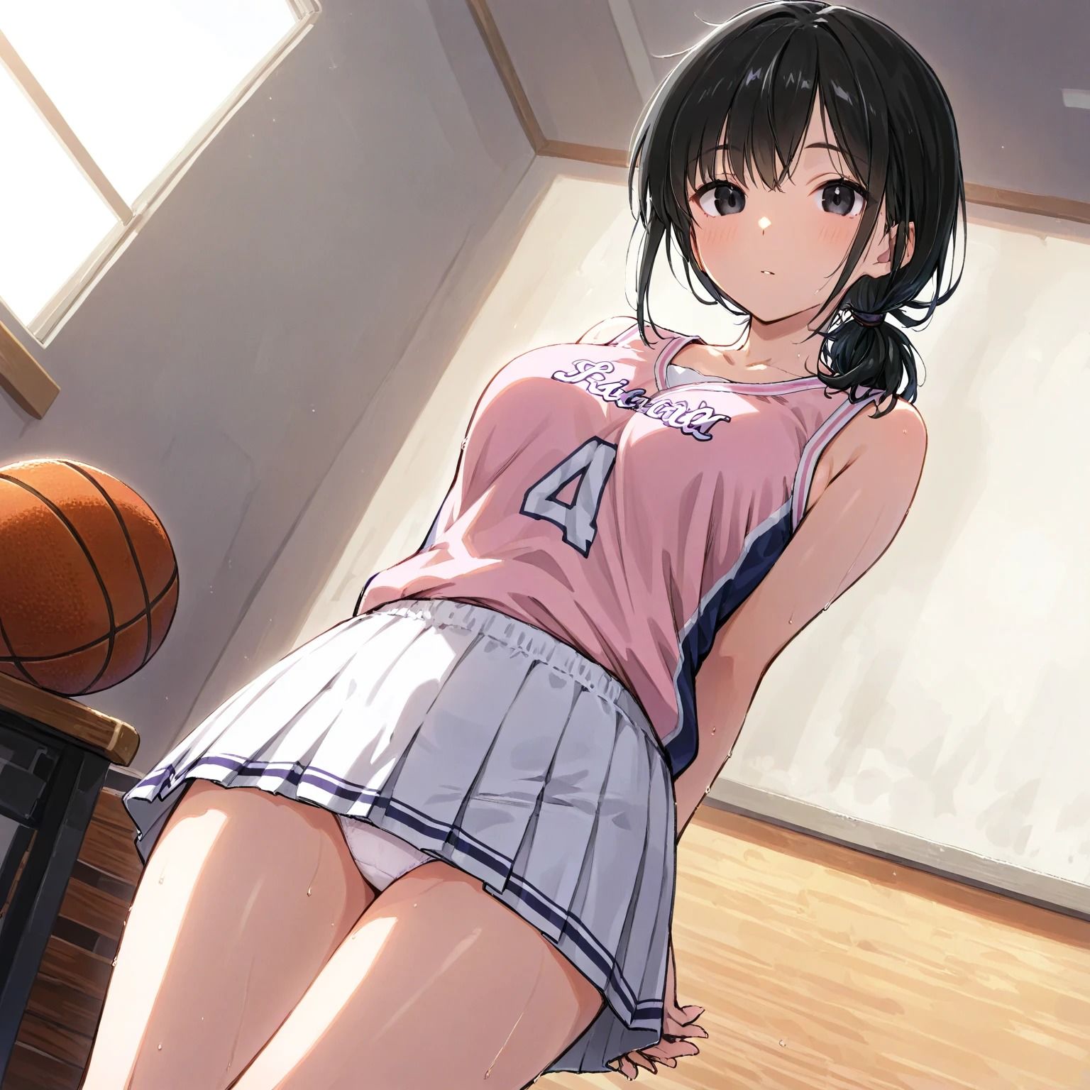 部活でじょしこうせいがかわいいパンティー見せてくれた(500枚) 画像10