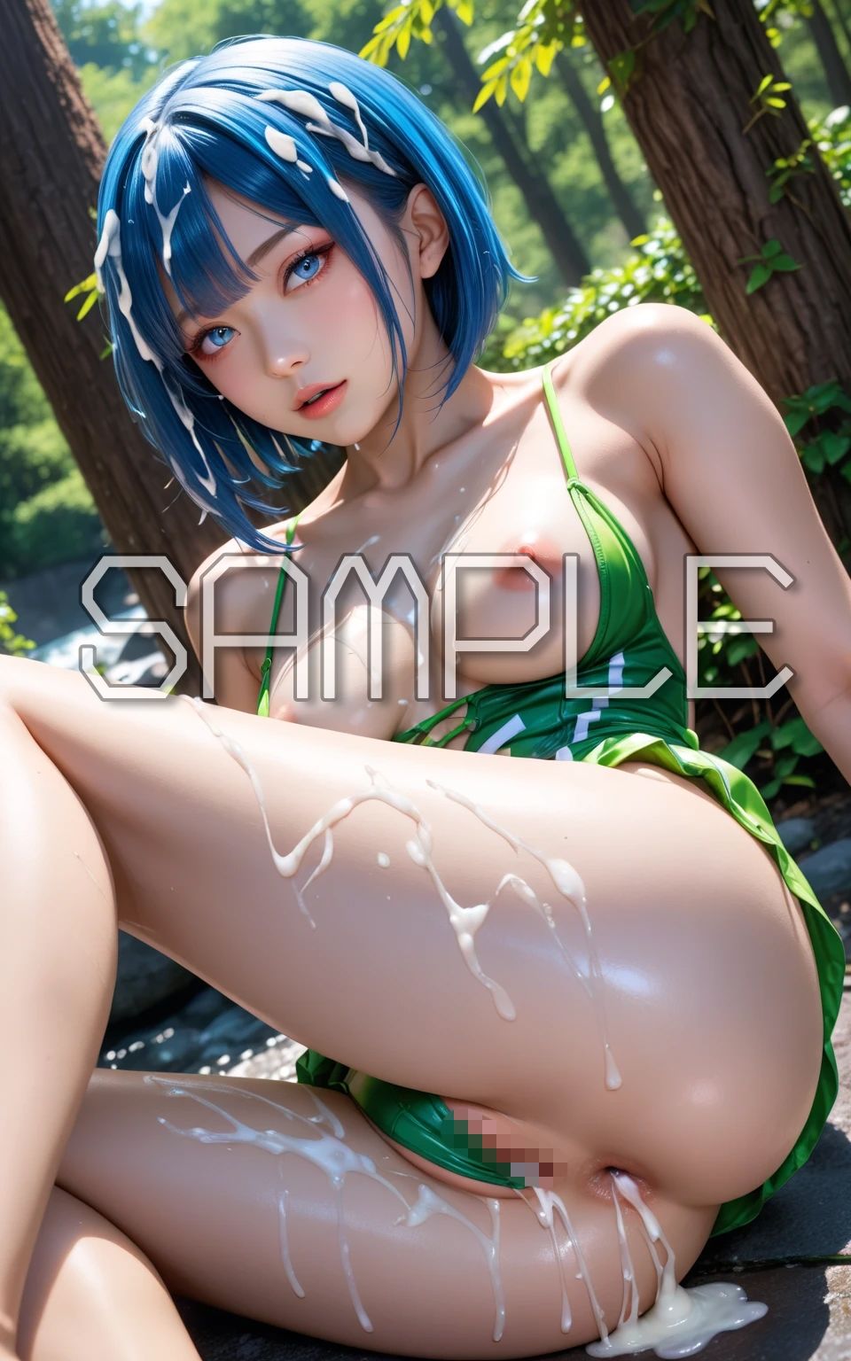 AI AOI - Cum on swimsuit - 画像1