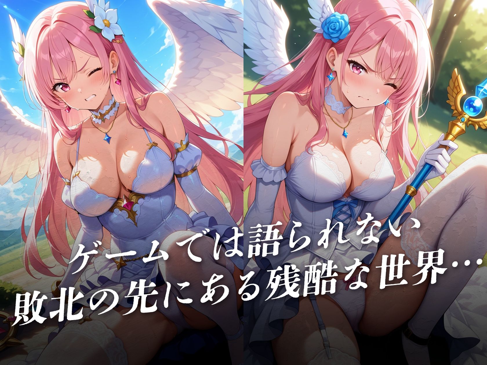 ゲームオーバーのあとに…敗北魔法処女 画像3