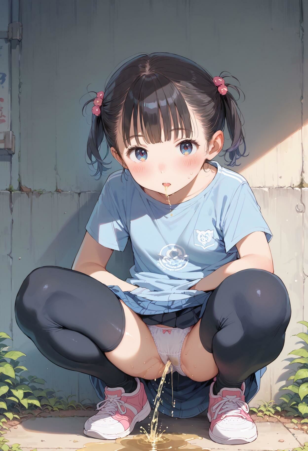 【お漏らし大好き!】パンツはいたままオシッコ 画像7