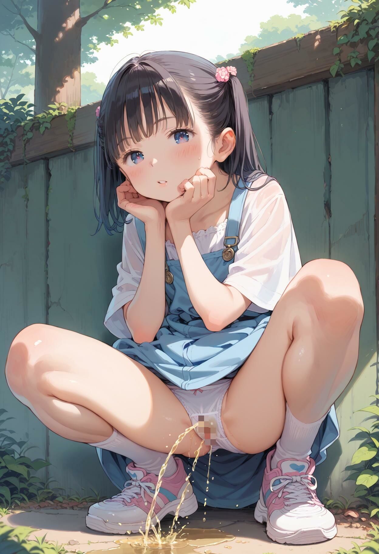【お漏らし大好き!】パンツはいたままオシッコ 画像10