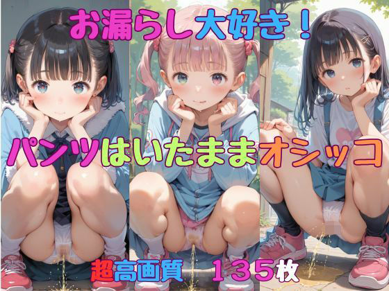【お漏らし大好き!】パンツはいたままオシッコ【AI_Peeパンティ】