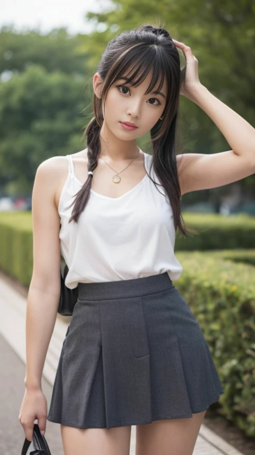 サンプル画像4:脚フェチのボクはミニスカよりショーパンの方が太ももを堪能できると思いますがあなたはどう思いますか？(Cherry Boy) [d_574106]