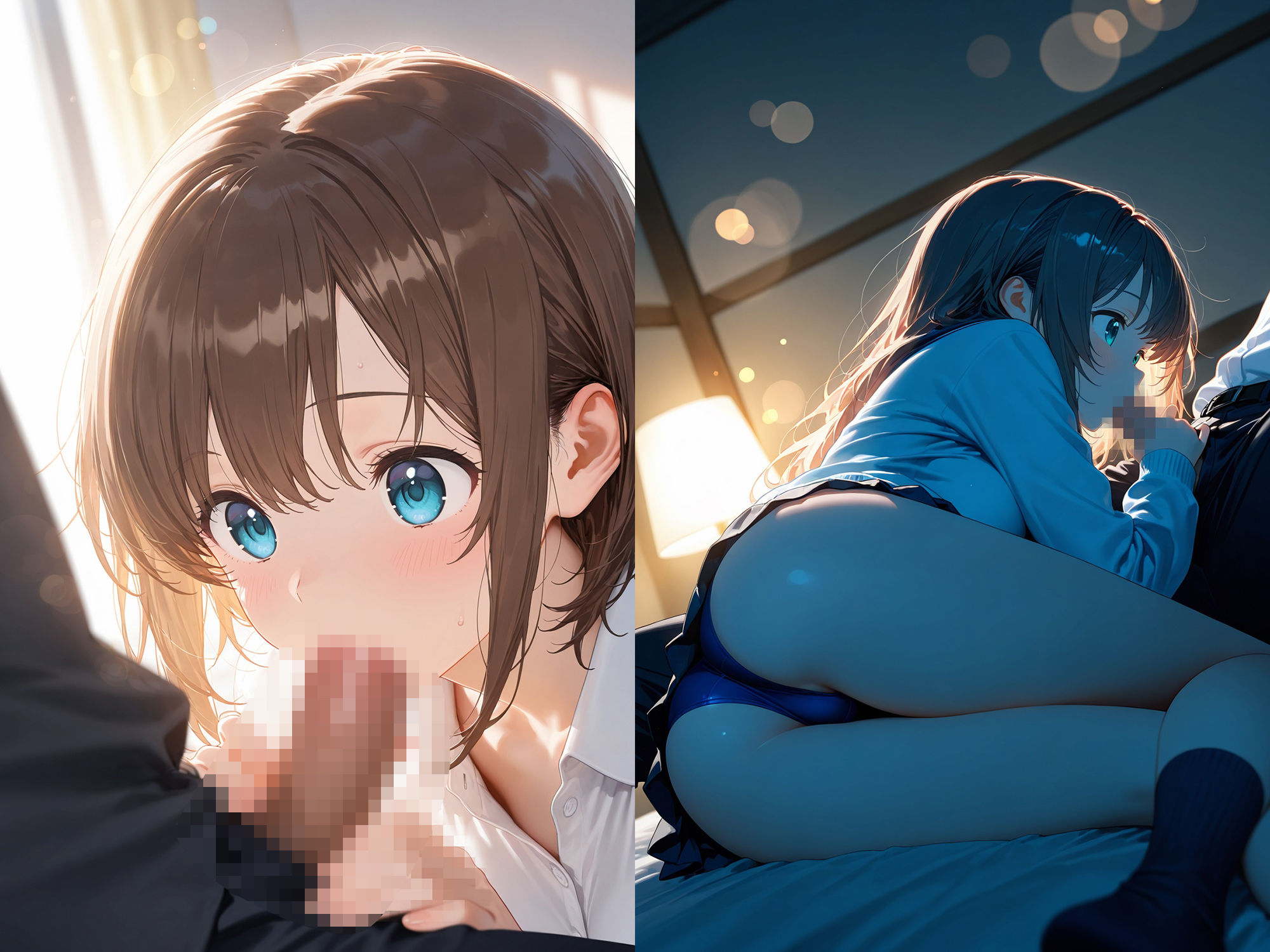 サンプル画像6:快楽堕ち（ハート）女子校生(朝のテント) [d_574118]