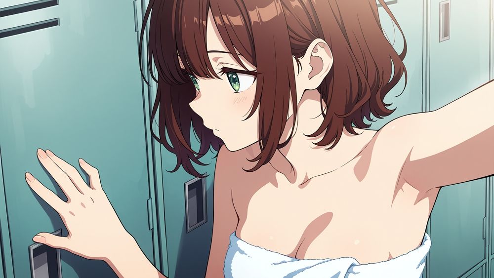 青×茶髪の水泳部姉妹が顧問教師と中出し性交【4K】【400枚】 画像9