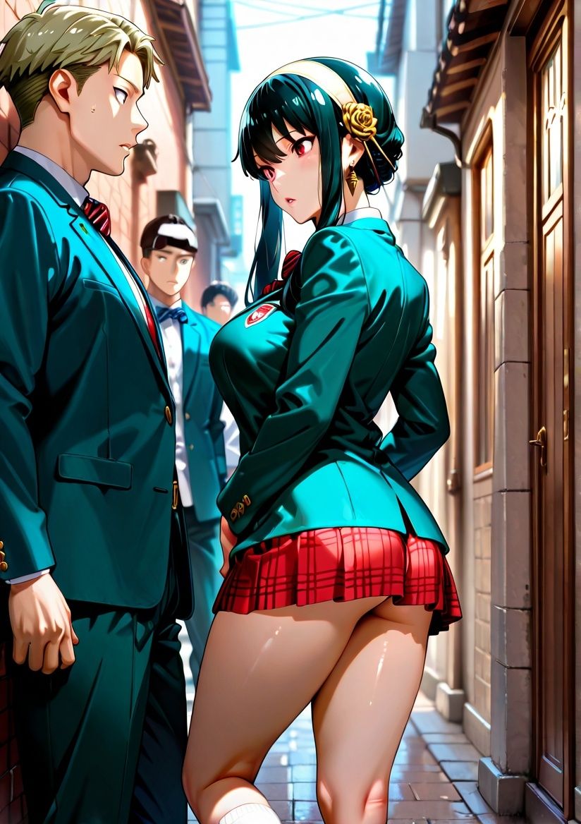 サンプル画像1:クラスの一軍女子 ヨル・〇ォージャー は発情期(月が満ちるとき) [d_574160]