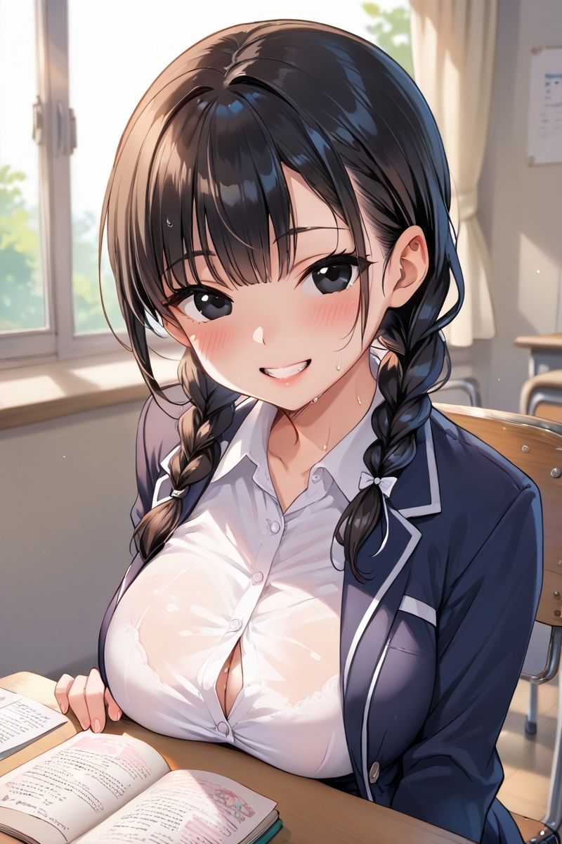 サンプル画像1:痴女JKはクラスメイトの童貞とのSEXにハマる(sksk) [d_574205]