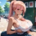 真夏の黒ギャル×タンクトップ中出し！【厳選画像398枚収録】Vol.1