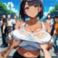 真夏の黒ギャル×タンクトップ中出し！【厳選画像398枚収録】Vol.3