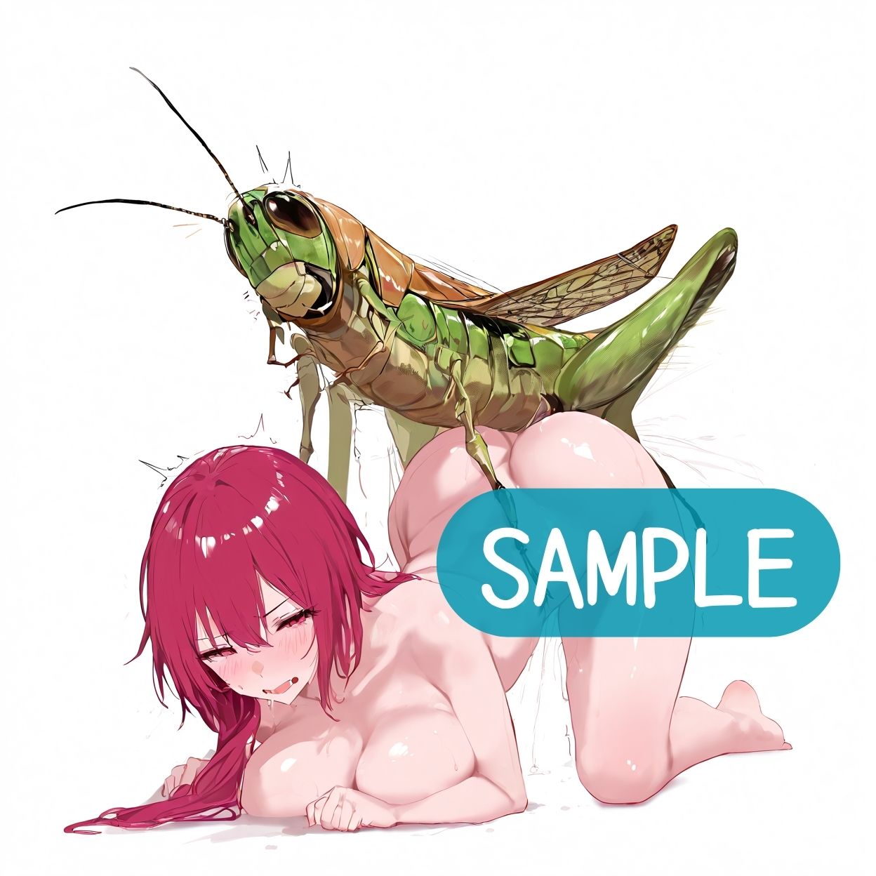 サンプル画像2:バッタとあそぼ(ショックしゅう) [d_574275]