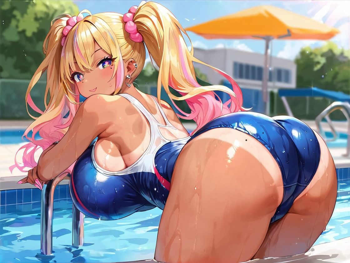 サンプル画像3:性欲教室〜黒ギャル水泳部編〜vol.02(むっちんらぶ) [d_574299]