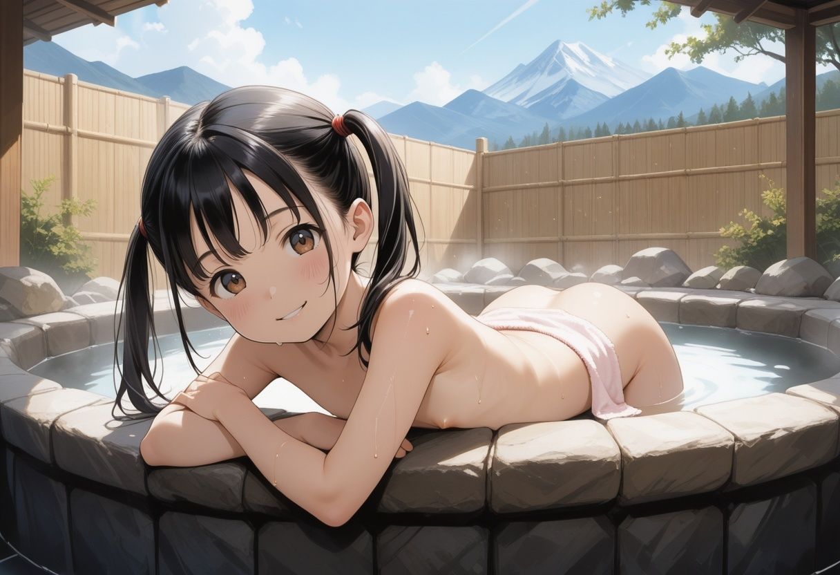 はじめての種付け少女の湯_5
