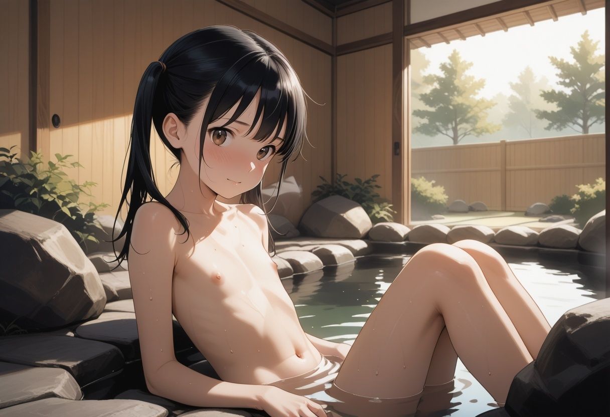 はじめての種付け少女の湯_7