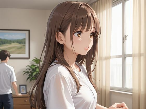巨乳な後輩の家に誘われてHな関係に 画像1
