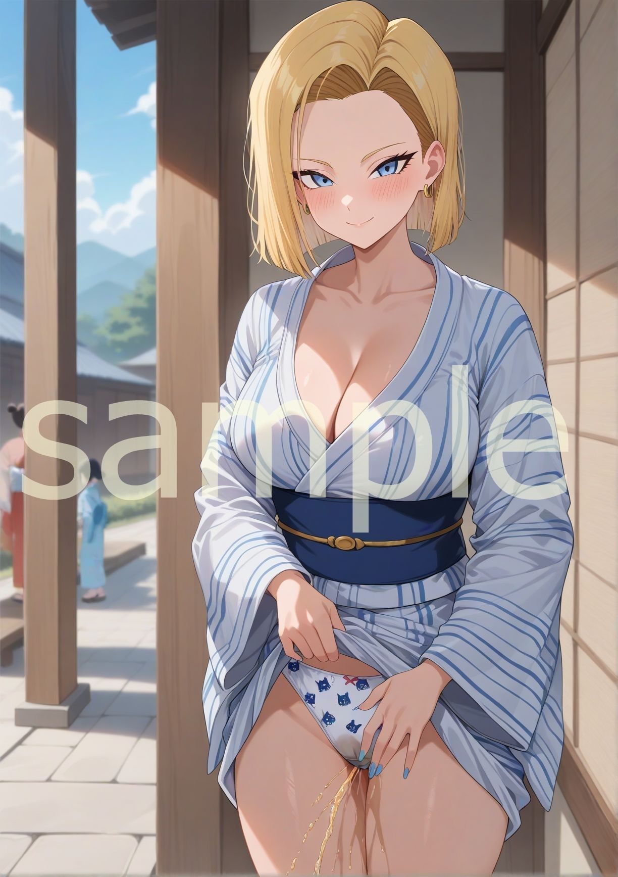 サンプル画像2:【お漏らし作品集（野しょんver）】1〇号編(妄想スタジオ) [d_574345]