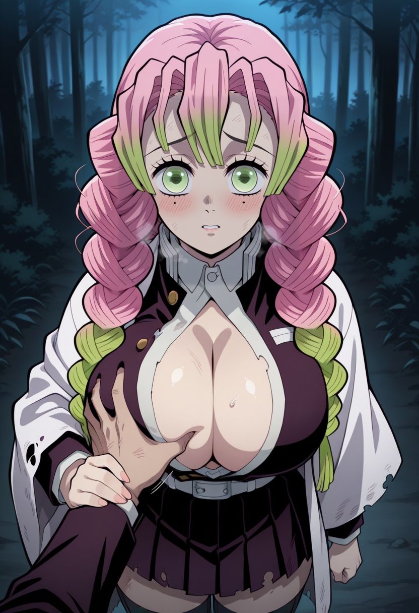 サンプル画像1:放課後ヒロインズ  甘露寺蜜璃2(ヒロイン turbo type D) [d_574399]